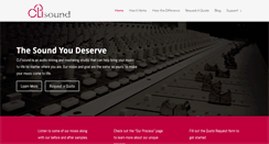 Desktop Screenshot of clfsound.com
